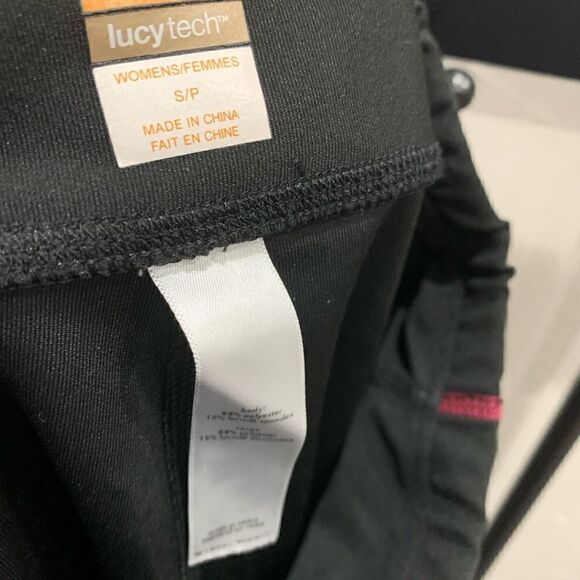 Lucy bike shorts black pink size small petite - Picture 7 of 8